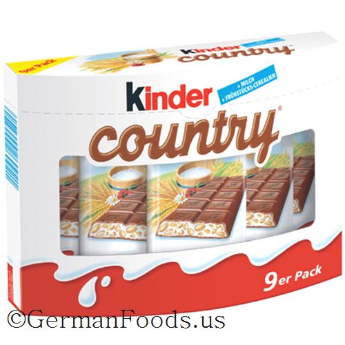 kinder country 9 pack